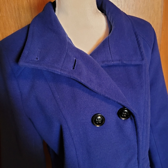 Metaphor Women's Coat with Removable Hood Blue Size L - Picture 8 of 12